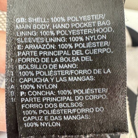 North Face Girls Youth Large Rain Wind Jacket Hooded Gorpcore Grunge Outdoors - Picture 6 of 11